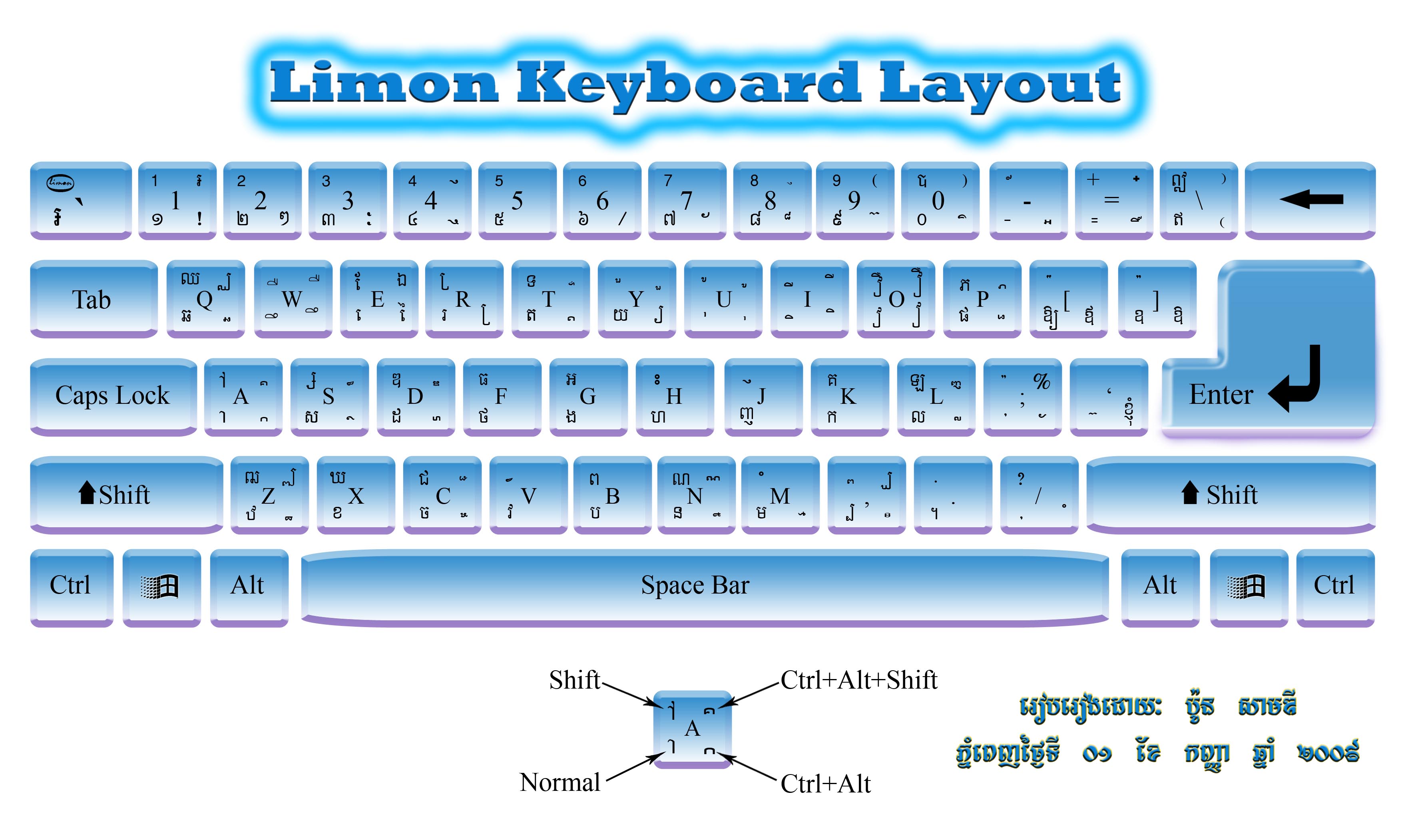 Limon khmer key layout for mac free